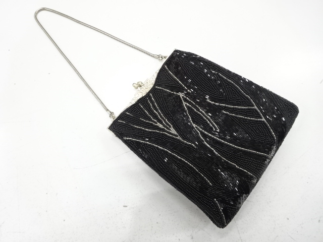 JAPANESE KIMONO / ANTIQUE HANDBAG / BEADS